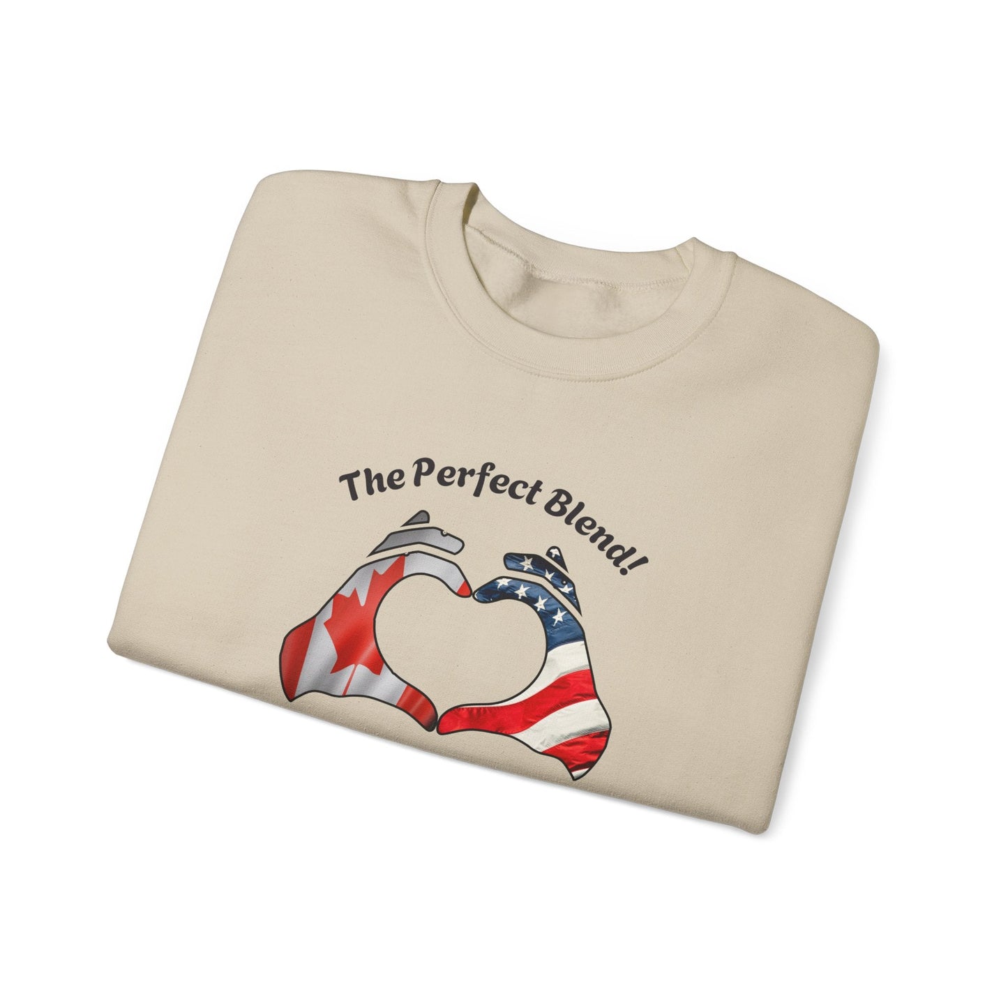 Cutomize Flags Unisex Heavy Blend™ Crewneck Sweatshirt For couples