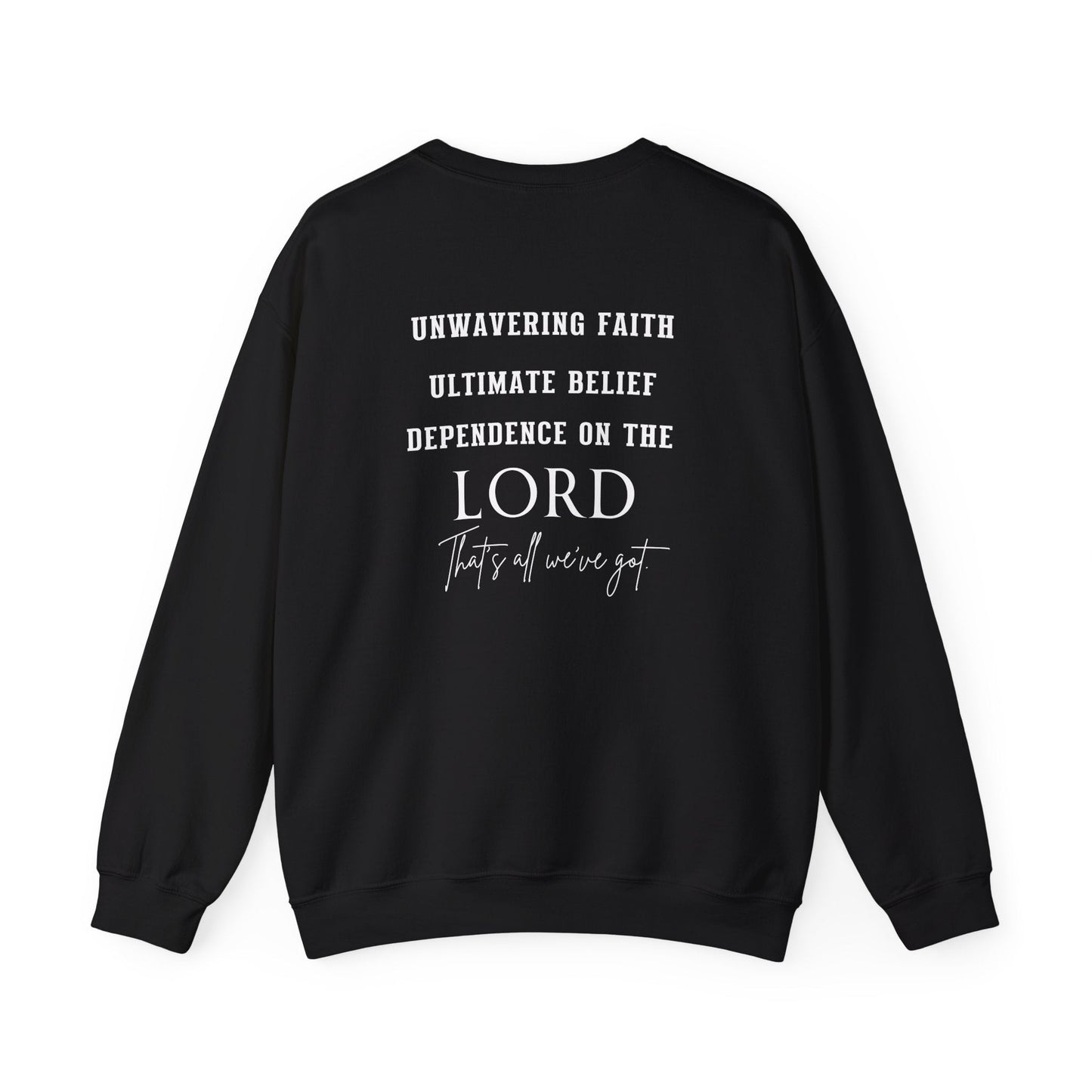 Faith In The Lord Unisex Heavy Blend™ Crewneck Sweatshirt