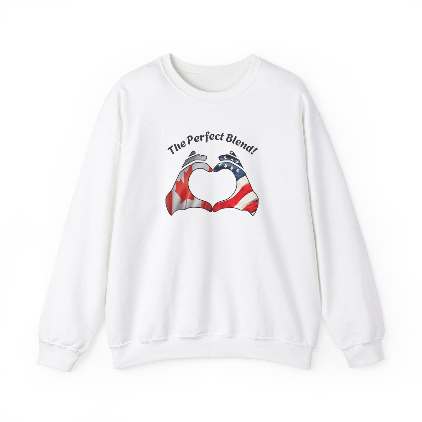 Cutomize Flags Unisex Heavy Blend™ Crewneck Sweatshirt For couples
