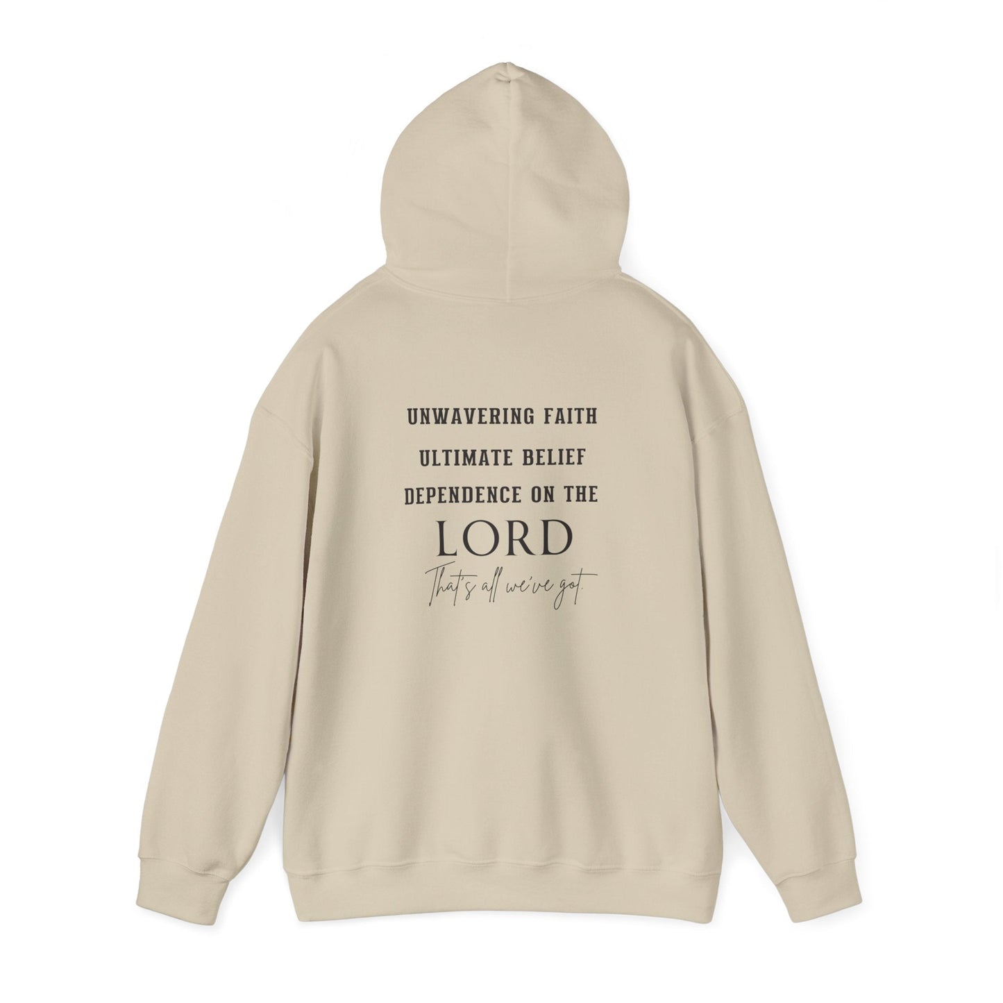 Faith and Trust in The Lord Unisex Heavy Blend™ Hooded Sweatshirt