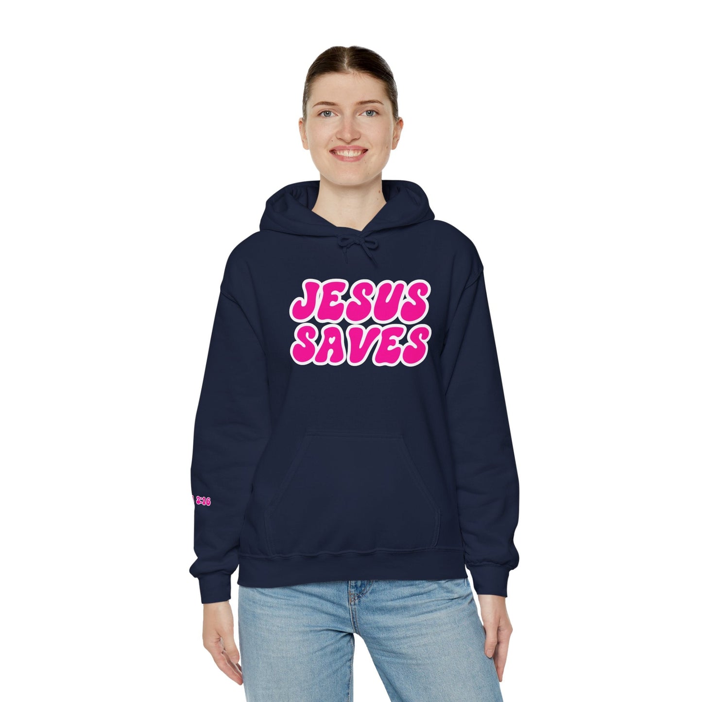 Jesus Saves Unisex Heavy Blend™ Hoodie