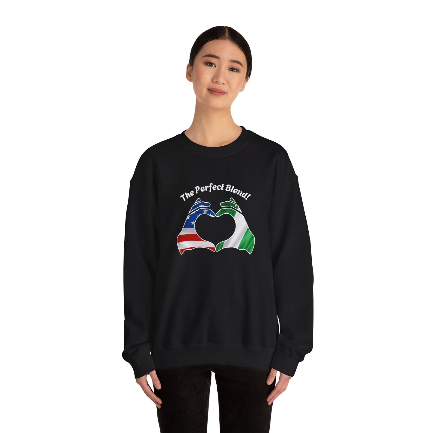 Cutomize Flags Unisex Heavy Blend™ Crewneck Sweatshirt For couples