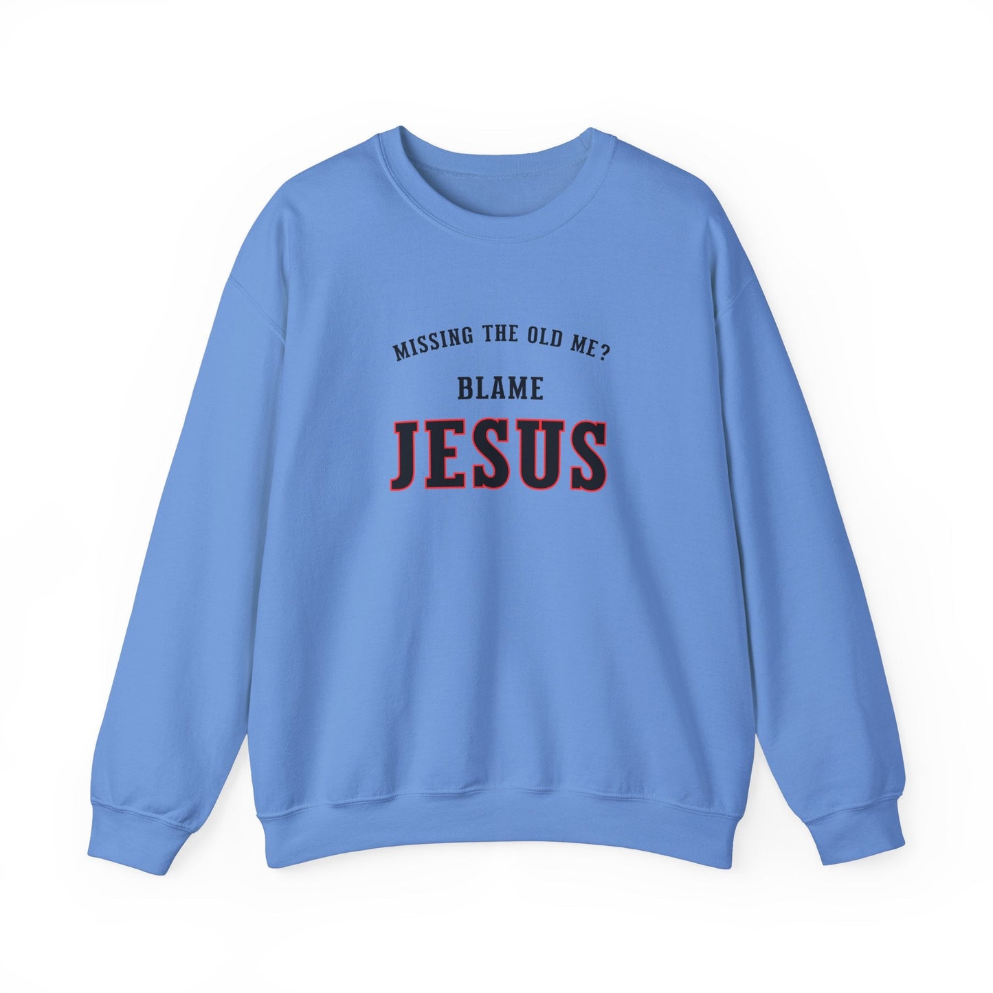 Blame Jesus Unisex Heavy Blend™ Crewneck Sweatshirt