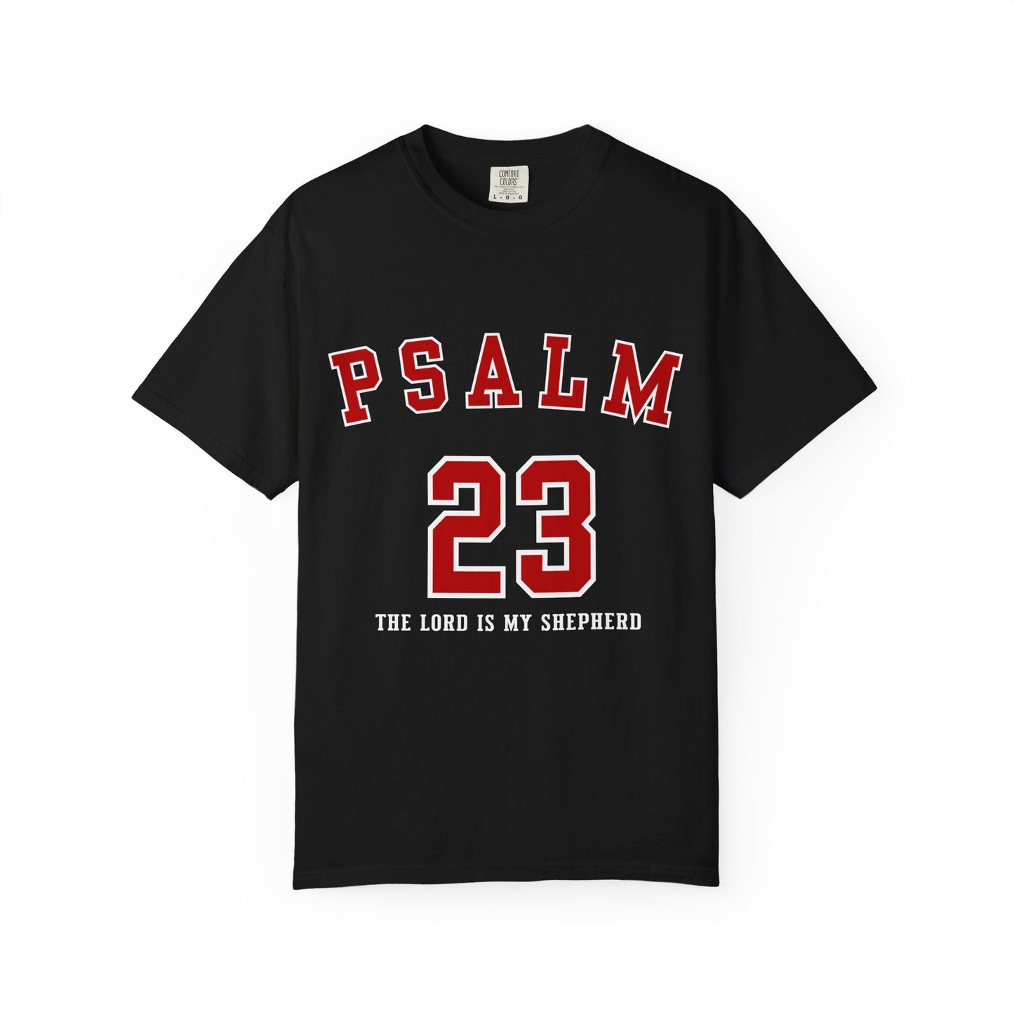 Psalm 23 Unisex Garment-Dyed T-shirt