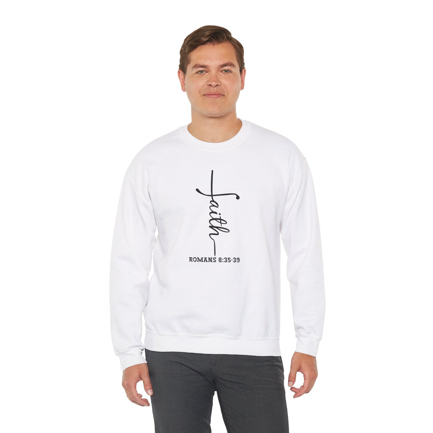 Faith In The Lord Unisex Heavy Blend™ Crewneck Sweatshirt