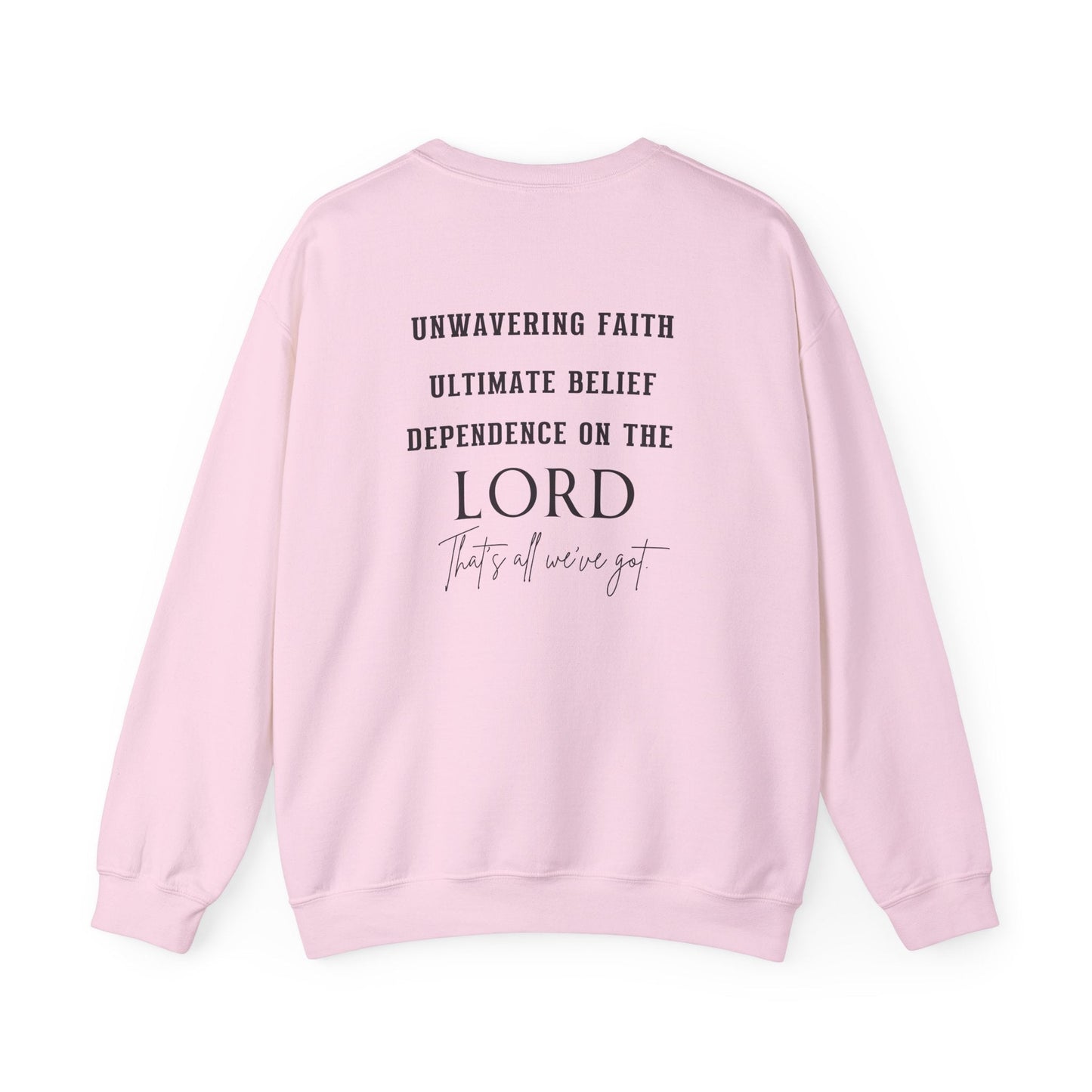 Faith In The Lord Unisex Heavy Blend™ Crewneck Sweatshirt