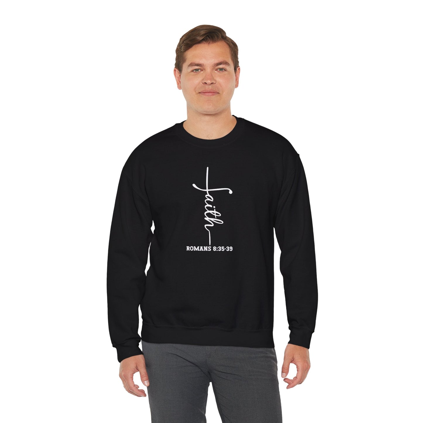 Faith In The Lord Unisex Heavy Blend™ Crewneck Sweatshirt