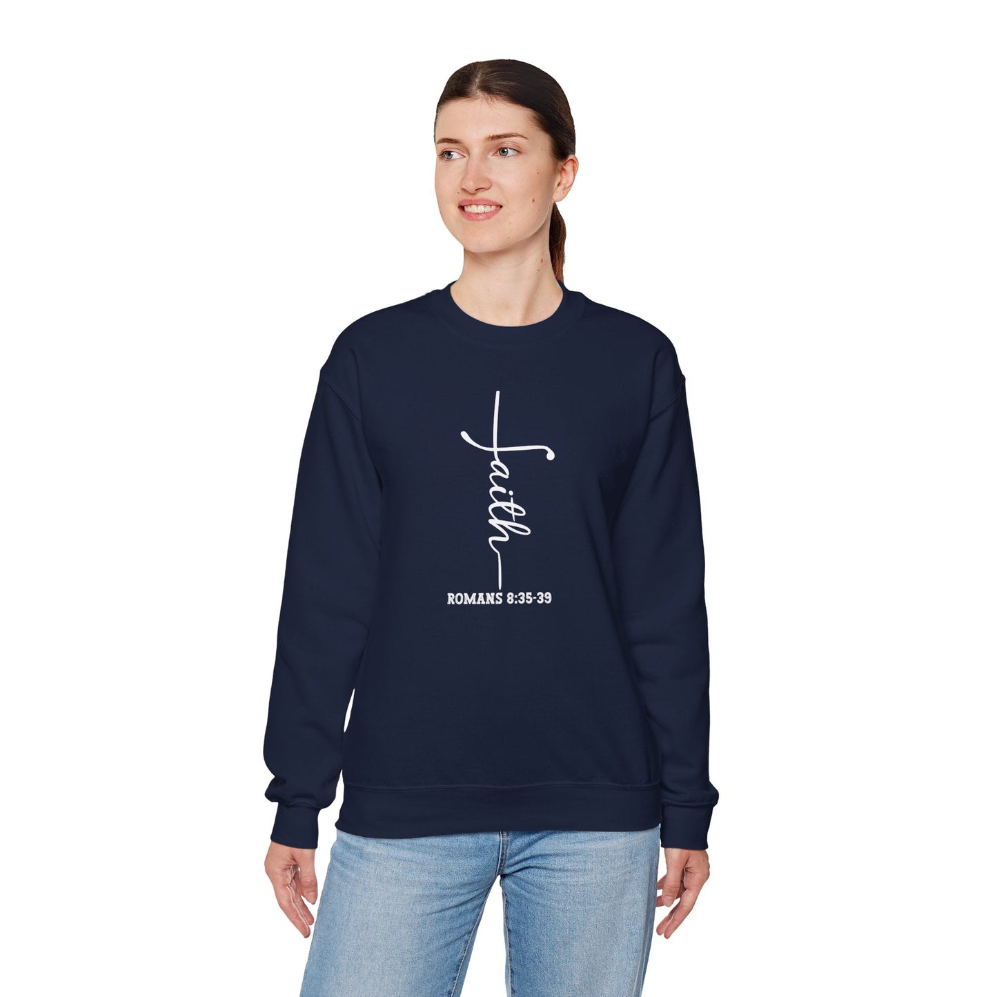 Faith In The Lord Unisex Heavy Blend™ Crewneck Sweatshirt