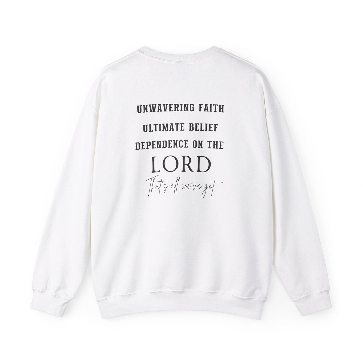 Faith In The Lord Unisex Heavy Blend™ Crewneck Sweatshirt