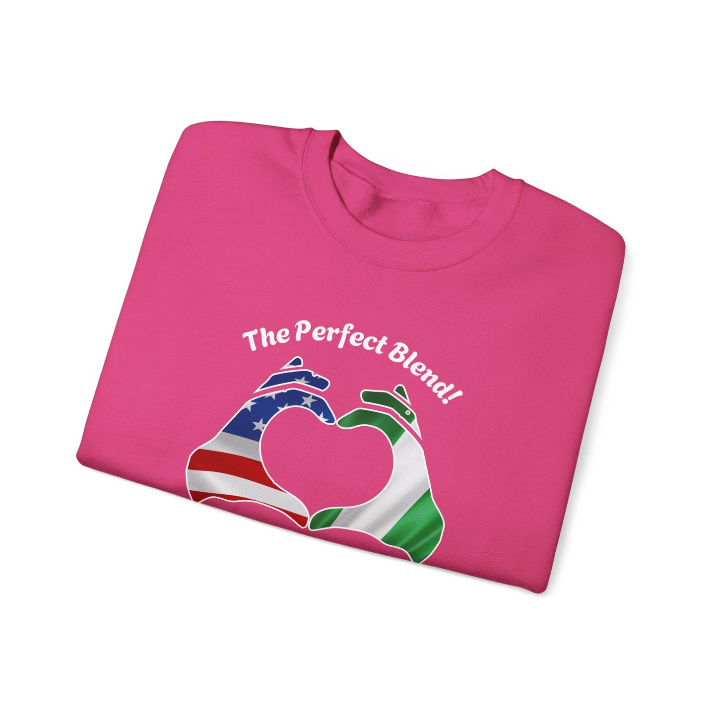 Cutomize Flags Unisex Heavy Blend™ Crewneck Sweatshirt For couples
