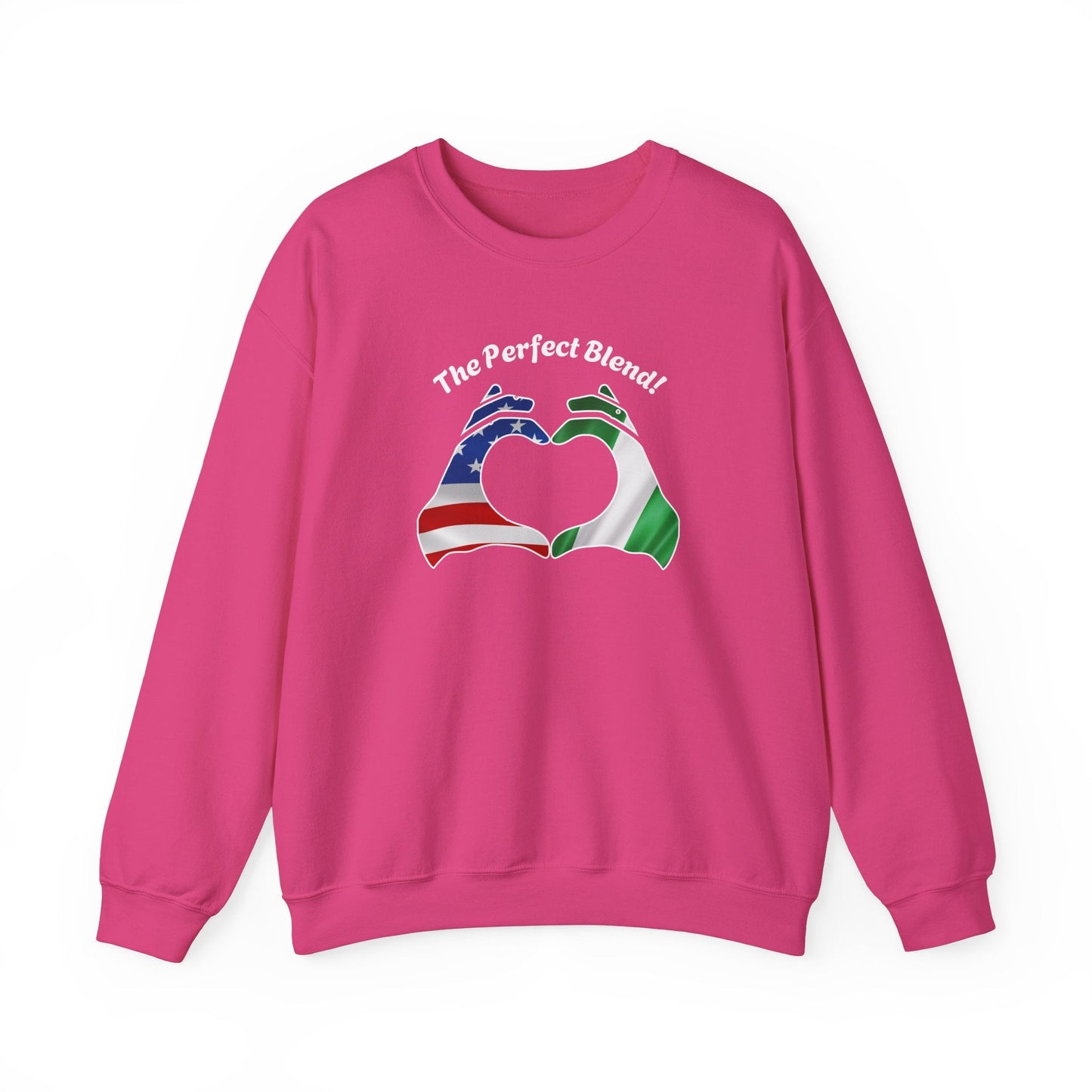 Cutomize Flags Unisex Heavy Blend™ Crewneck Sweatshirt For couples