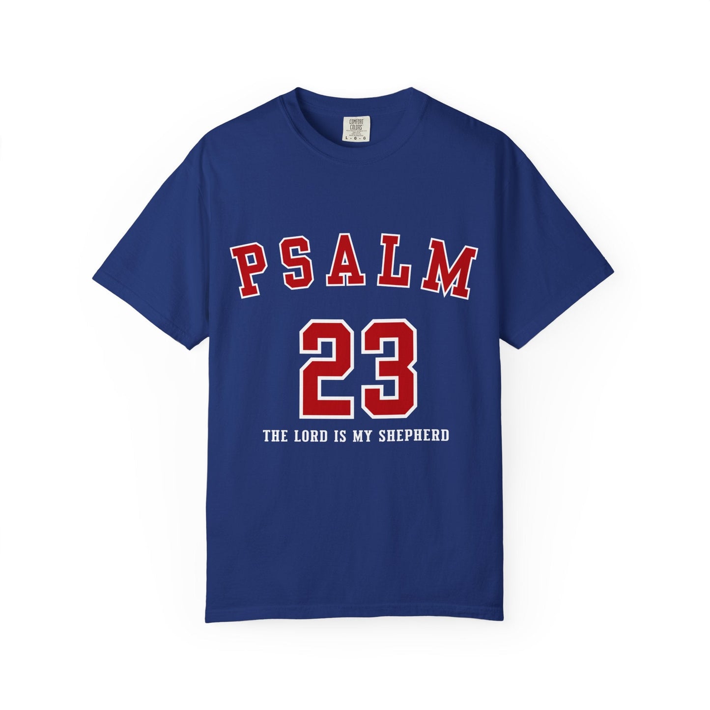 Psalm 23 Unisex Garment-Dyed T-shirt