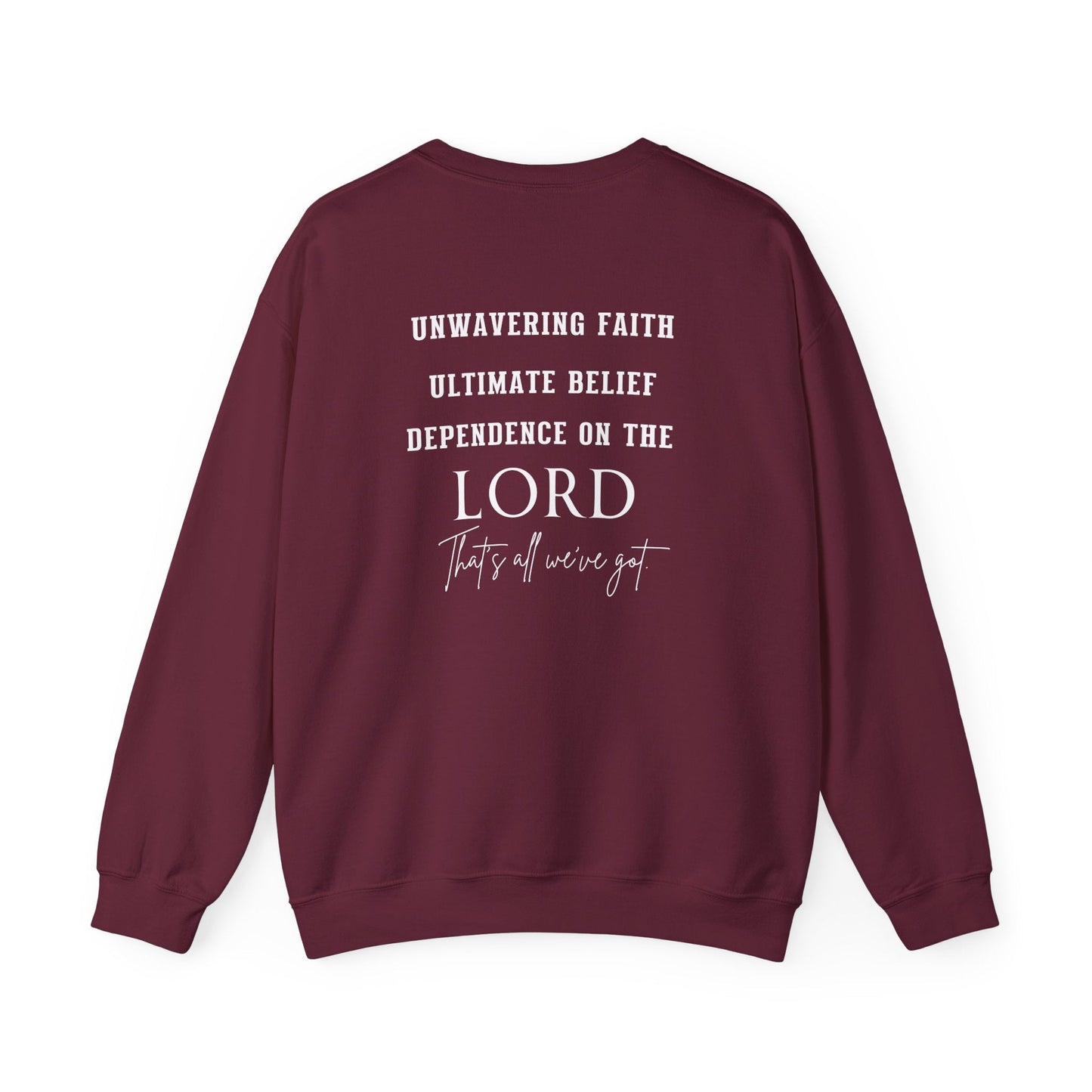 Faith In The Lord Unisex Heavy Blend™ Crewneck Sweatshirt