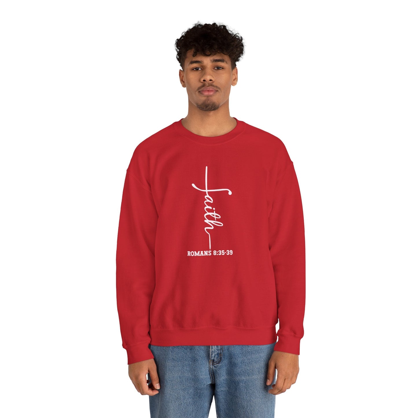 Faith In The Lord Unisex Heavy Blend™ Crewneck Sweatshirt