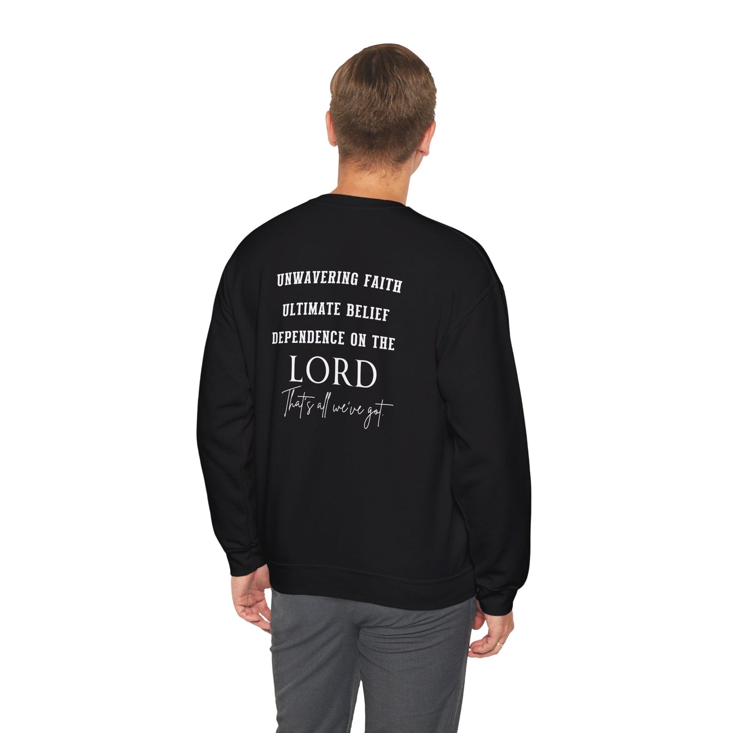 Faith In The Lord Unisex Heavy Blend™ Crewneck Sweatshirt