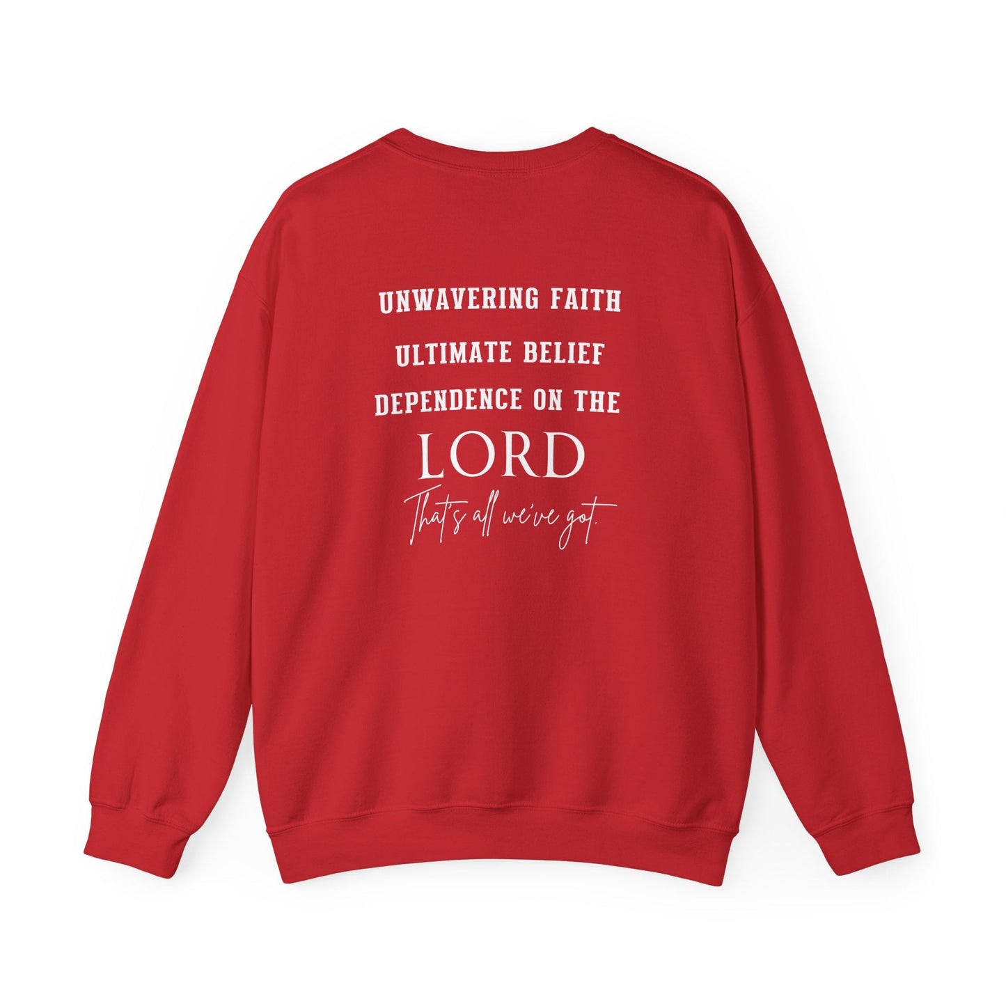 Faith In The Lord Unisex Heavy Blend™ Crewneck Sweatshirt