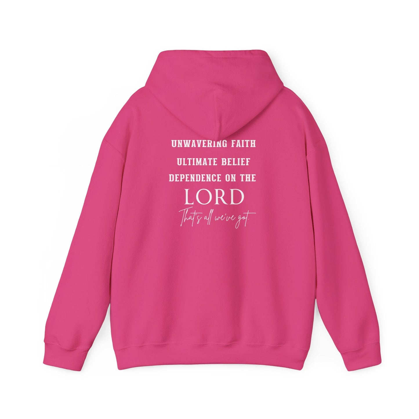 Faith and Trust in The Lord Unisex Heavy Blend™ Hooded Sweatshirt