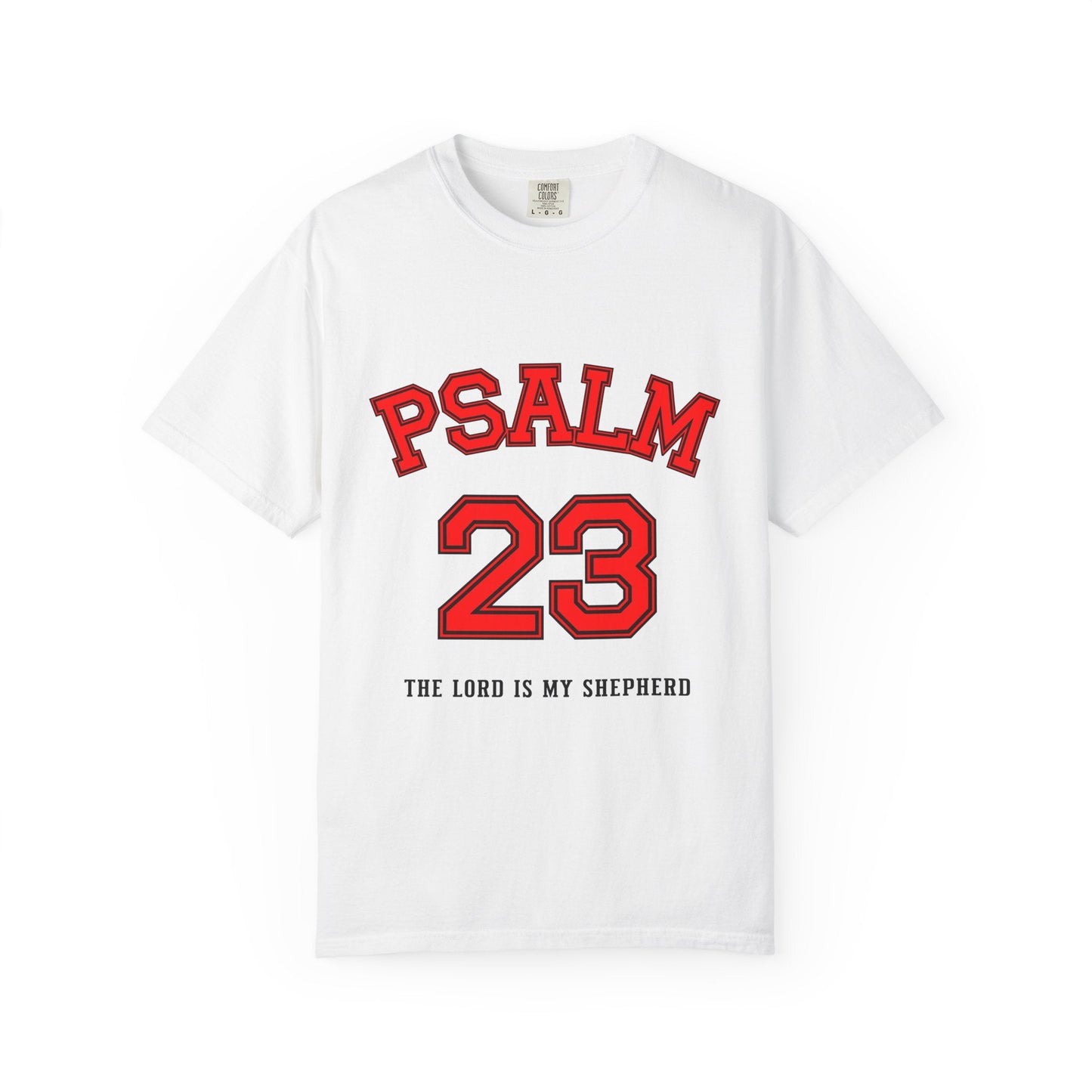 Psalm 23 Unisex Garment-Dyed T-shirt