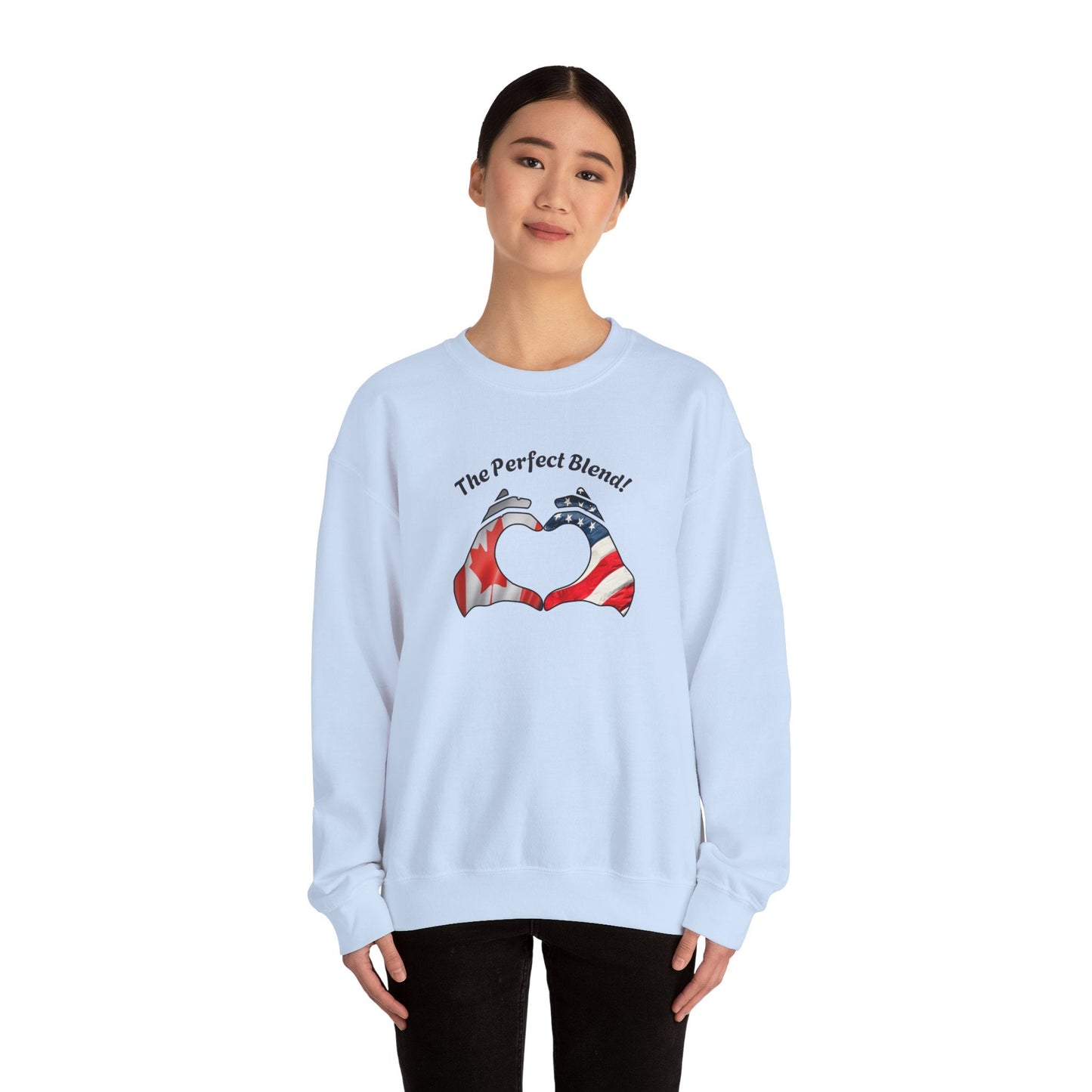 Cutomize Flags Unisex Heavy Blend™ Crewneck Sweatshirt For couples