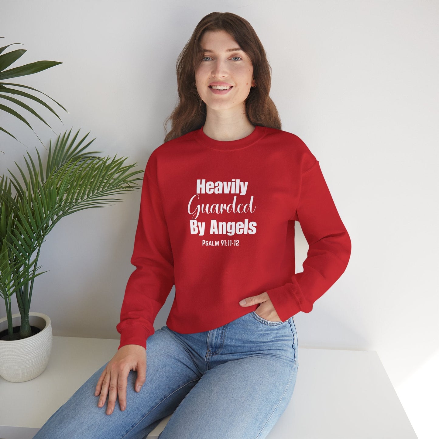 Heavily Guarded Unisex Heavy Blend™ Crewneck Sweatshirt
