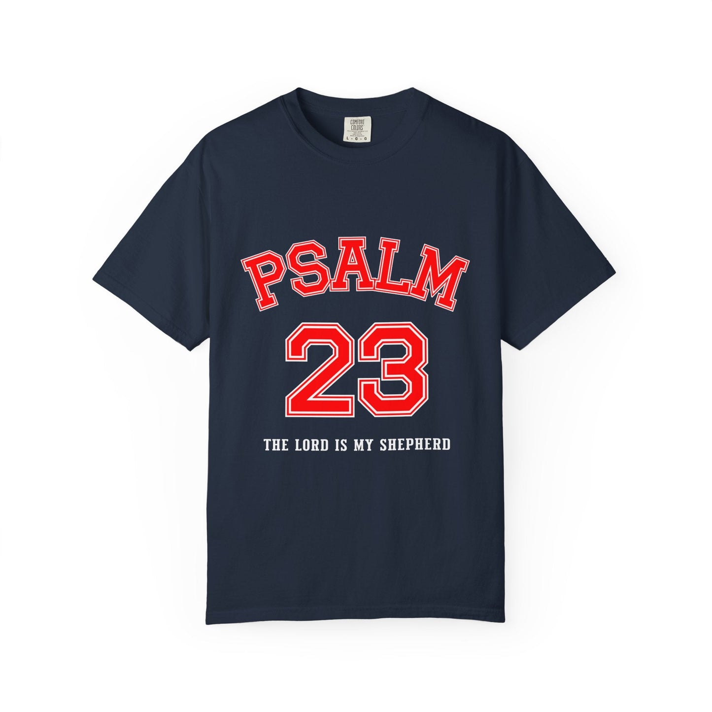 Psalm 23 Unisex Garment-Dyed T-shirt
