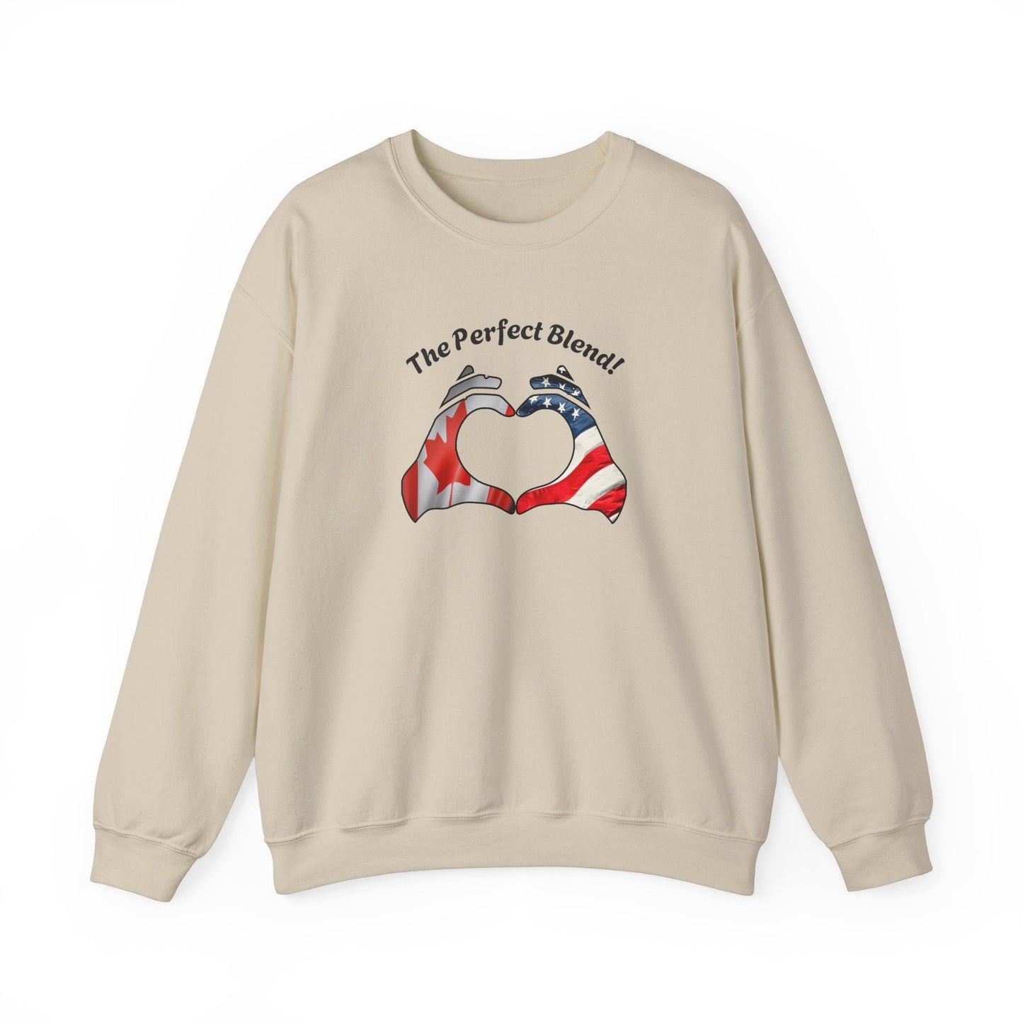 Cutomize Flags Unisex Heavy Blend™ Crewneck Sweatshirt For couples