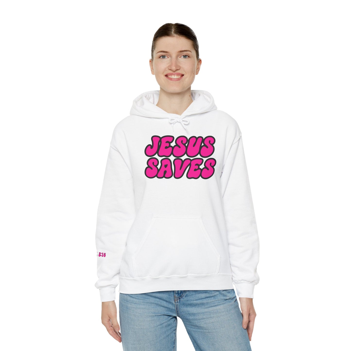 Jesus Saves Unisex Heavy Blend™ Hoodie