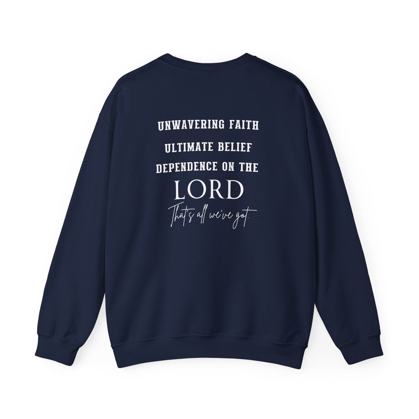 Faith In The Lord Unisex Heavy Blend™ Crewneck Sweatshirt