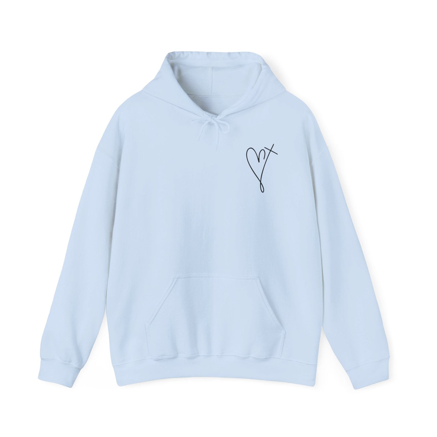 Jesus Has My Back Unisex Heavy Blend™ Hoodie