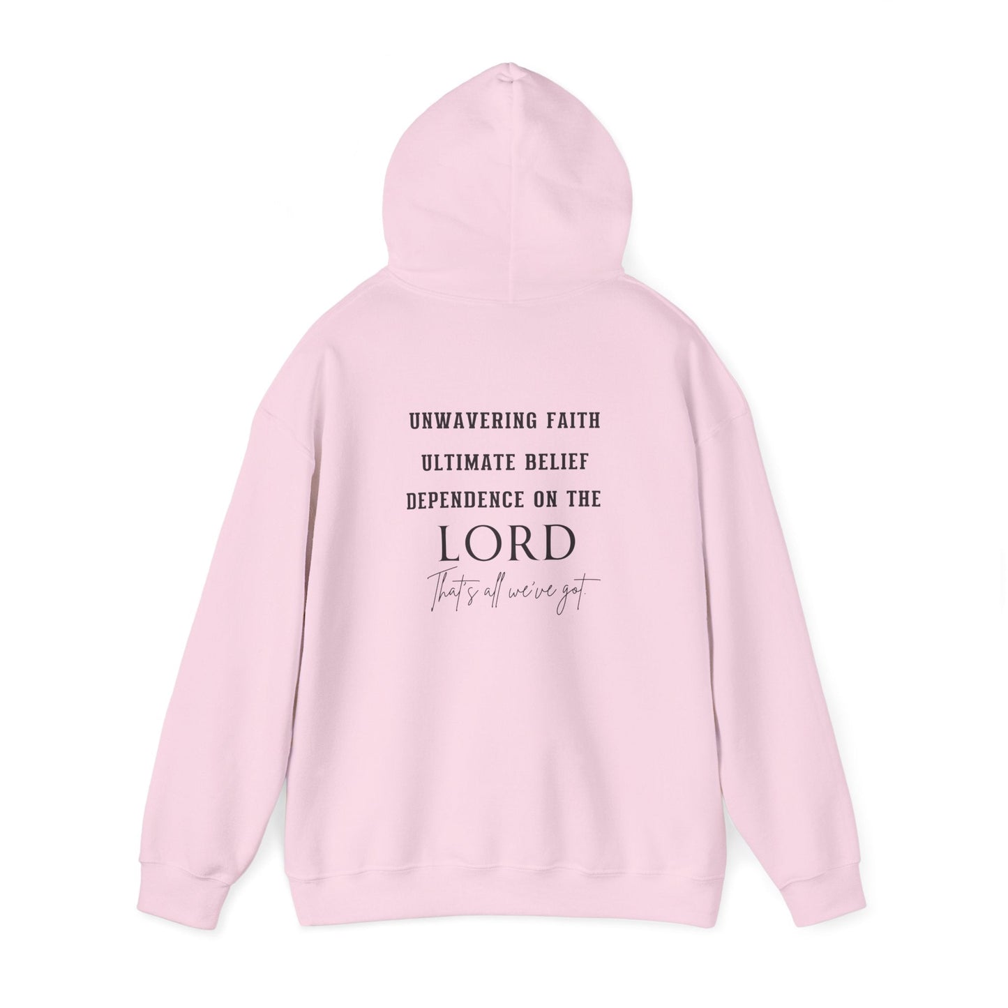 Faith and Trust in The Lord Unisex Heavy Blend™ Hooded Sweatshirt