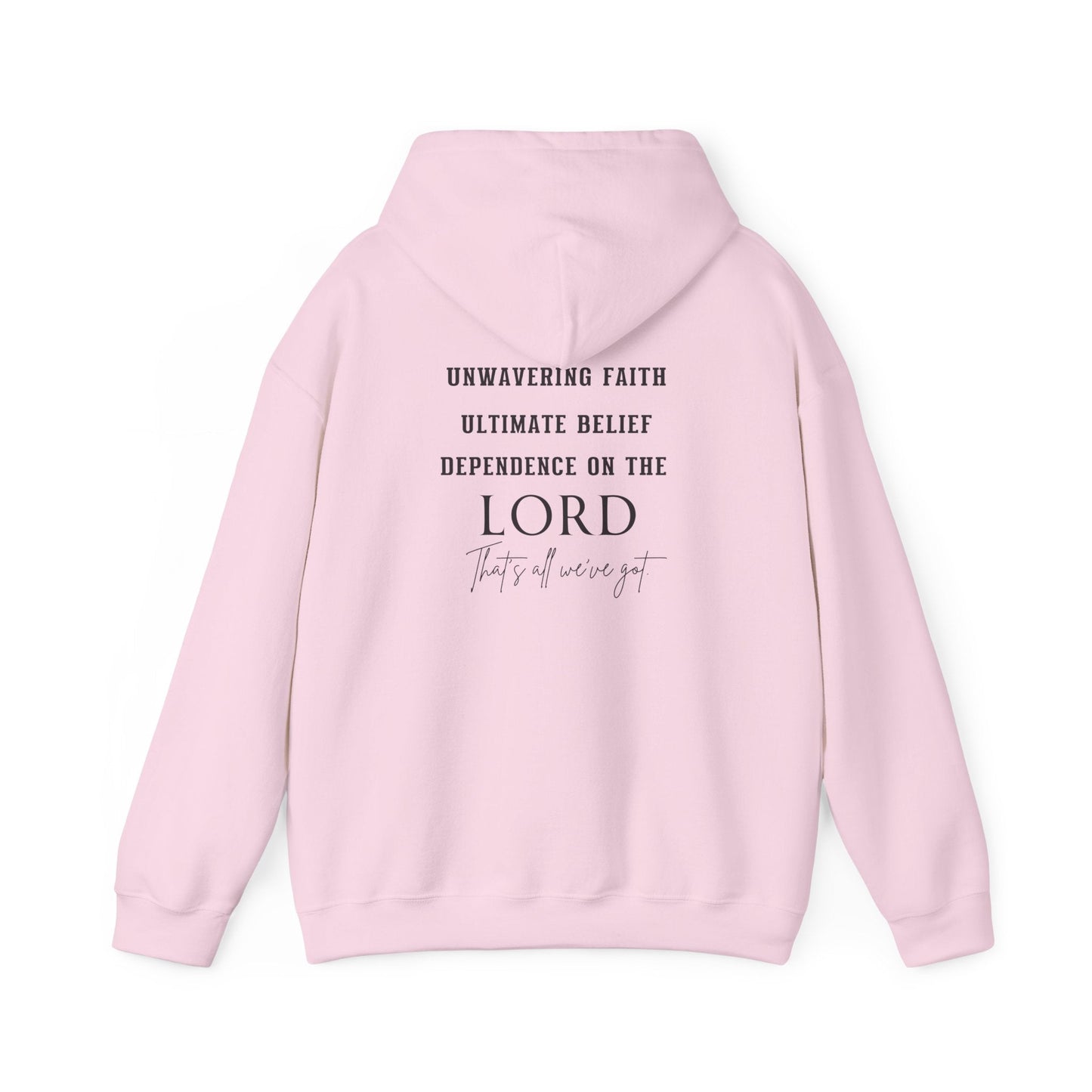 Faith and Trust in The Lord Unisex Heavy Blend™ Hooded Sweatshirt