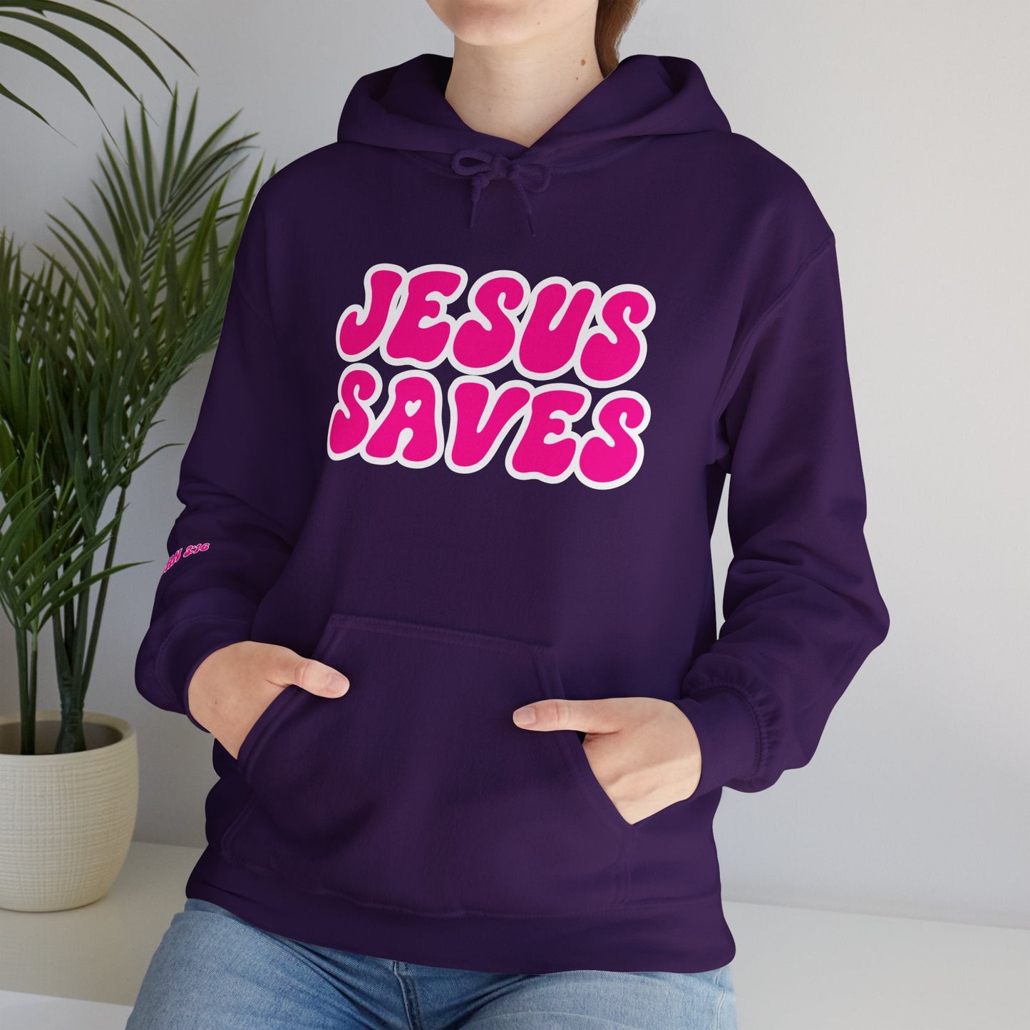 Jesus Saves Unisex Heavy Blend™ Hoodie