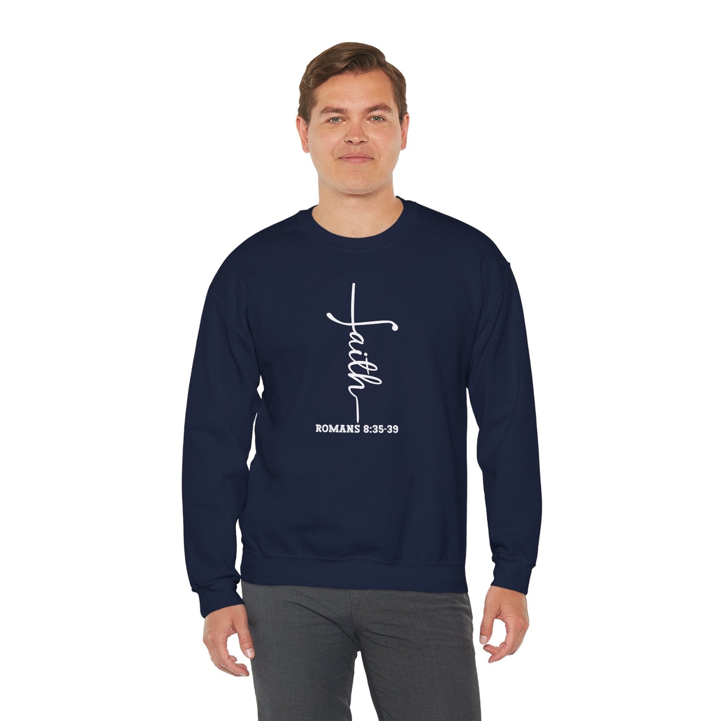 Faith In The Lord Unisex Heavy Blend™ Crewneck Sweatshirt