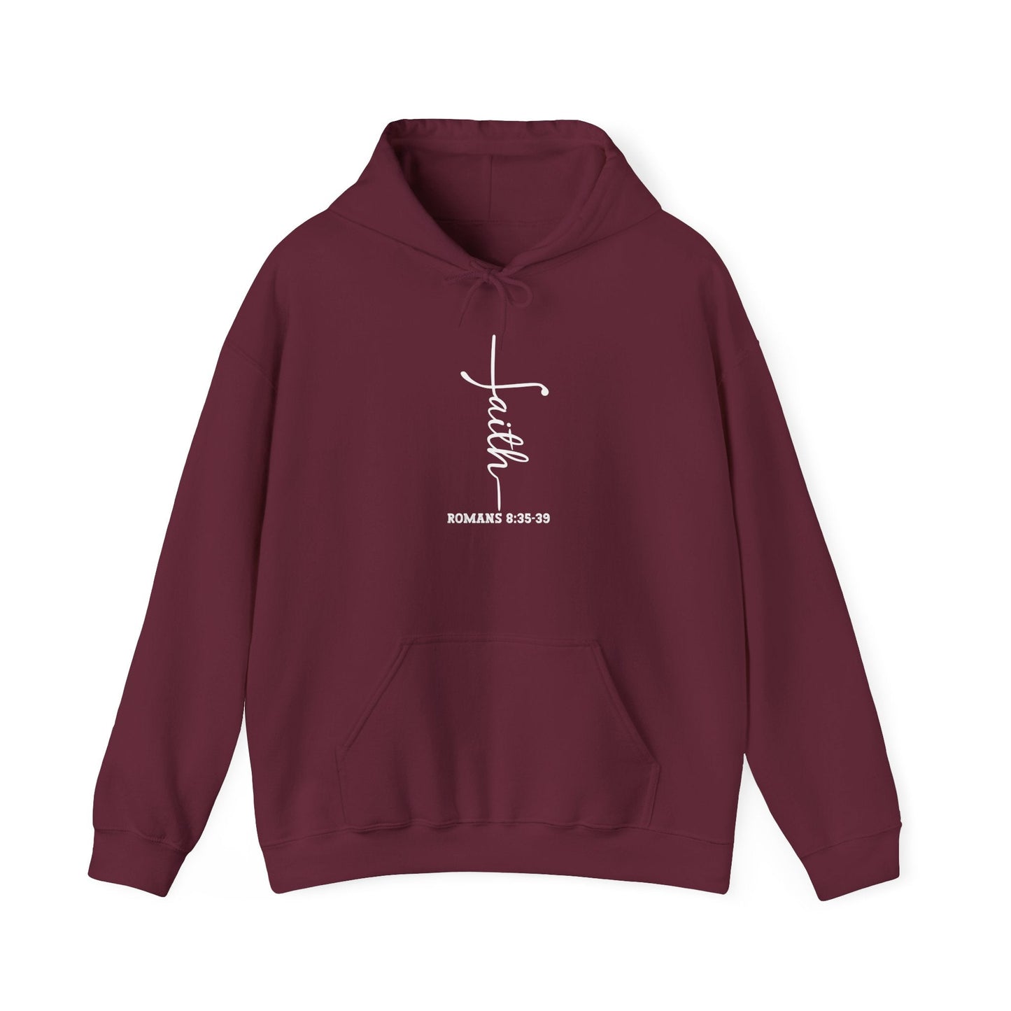 Faith and Trust in The Lord Unisex Heavy Blend™ Hooded Sweatshirt
