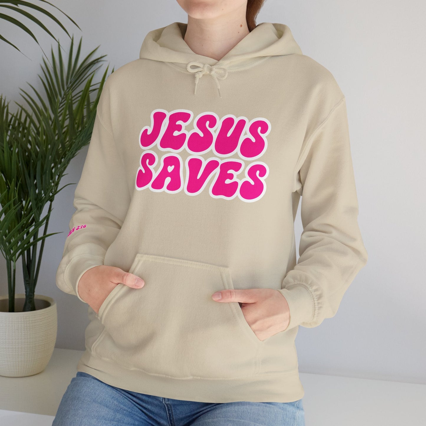 Jesus Saves Unisex Heavy Blend™ Hoodie