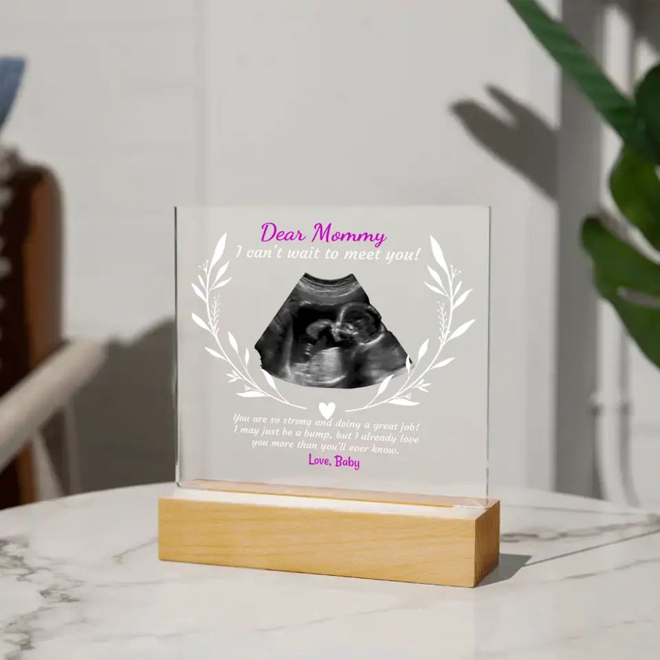 Upload Your Photo Happy First Mother's Day Ultrasound