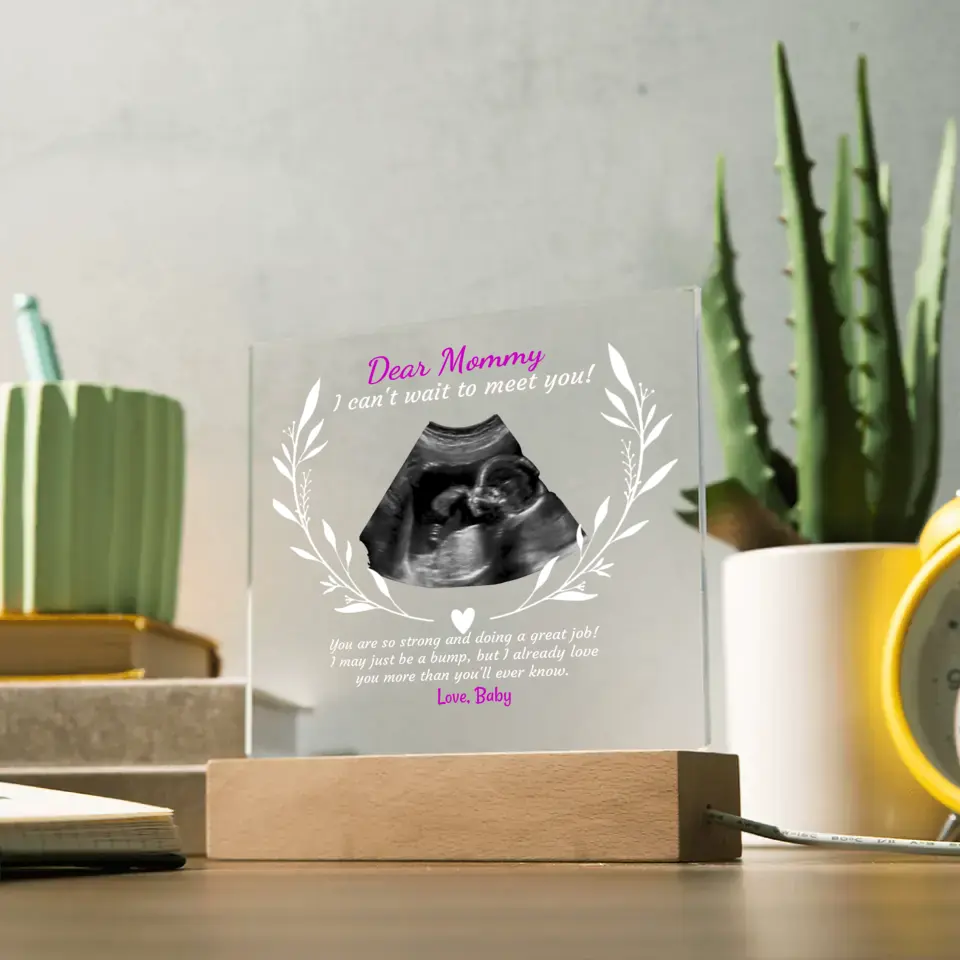 Upload Your Photo Happy First Mother's Day Ultrasound