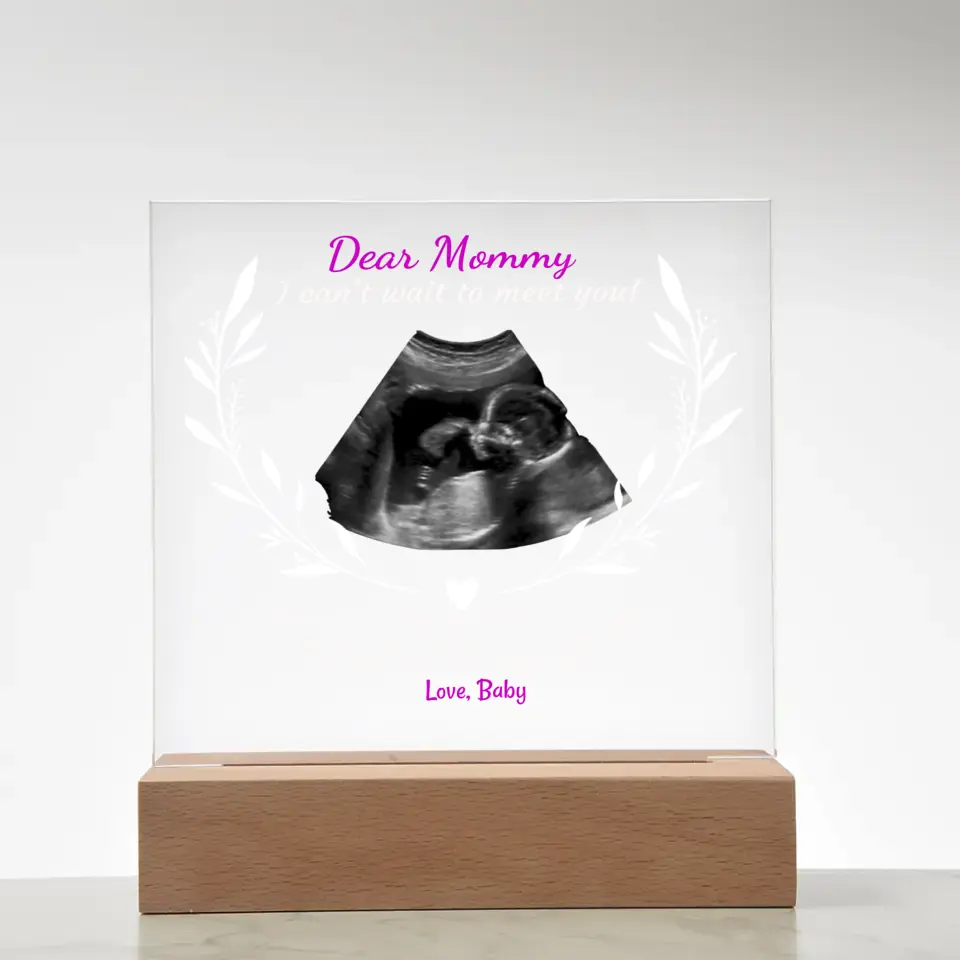 Upload Your Photo Happy First Mother's Day Ultrasound
