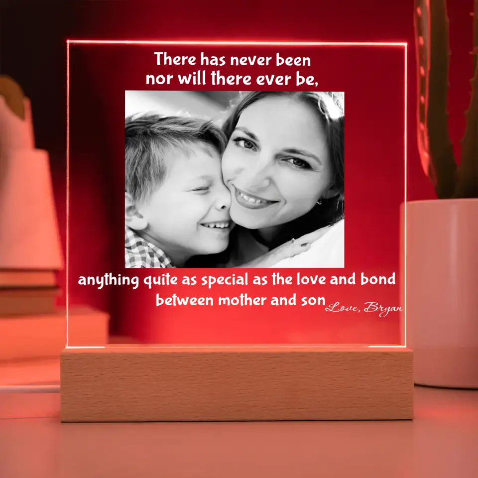 Love And Bond Between Mom And Son