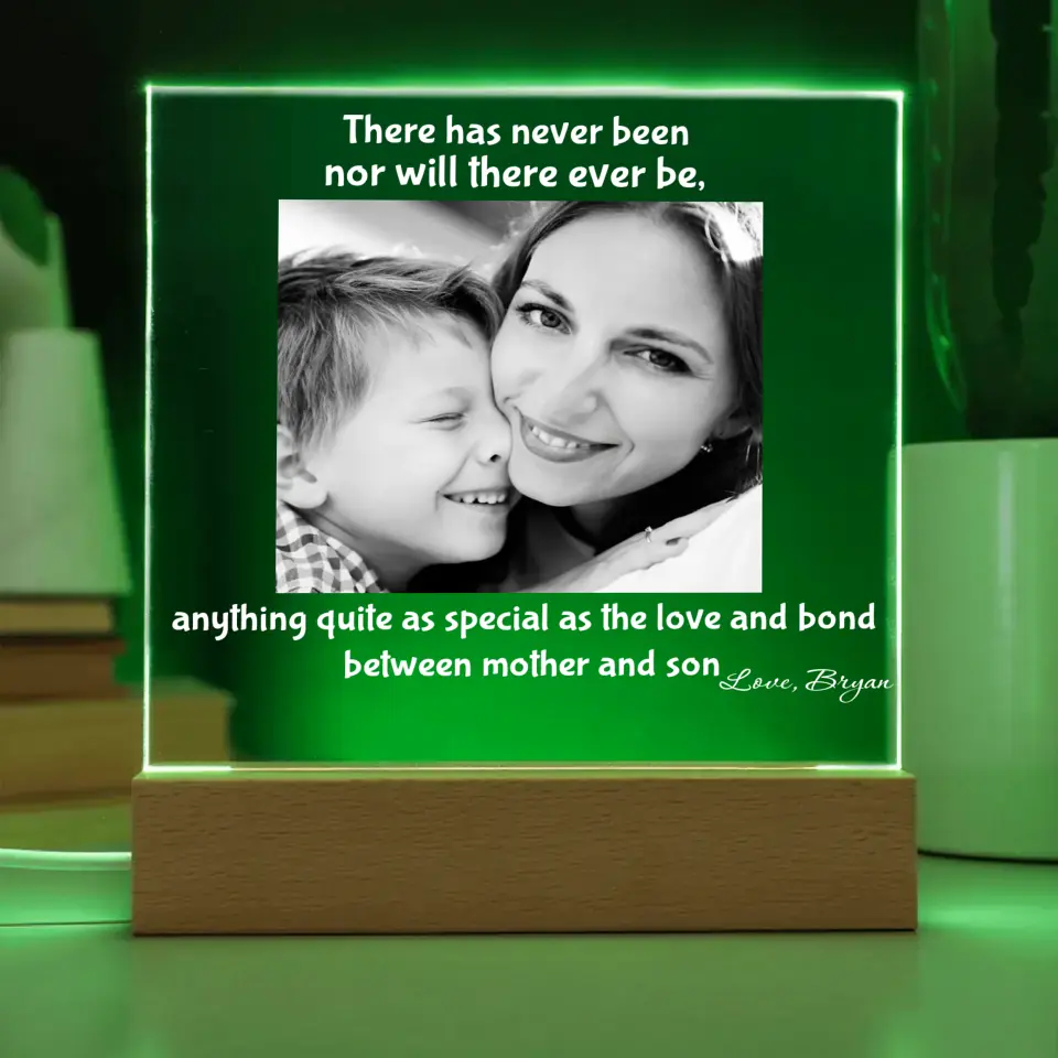 Love And Bond Between Mom And Son