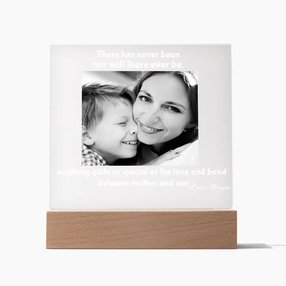 Love And Bond Between Mom And Son