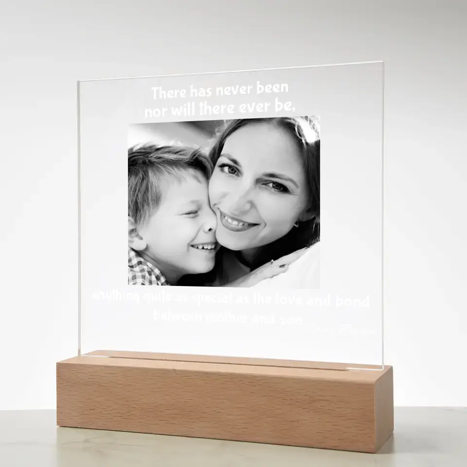 Love And Bond Between Mom And Son