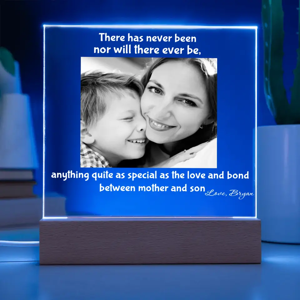 Love And Bond Between Mom And Son