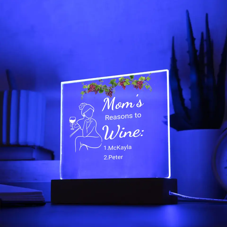 Mom's Reasons To Wine