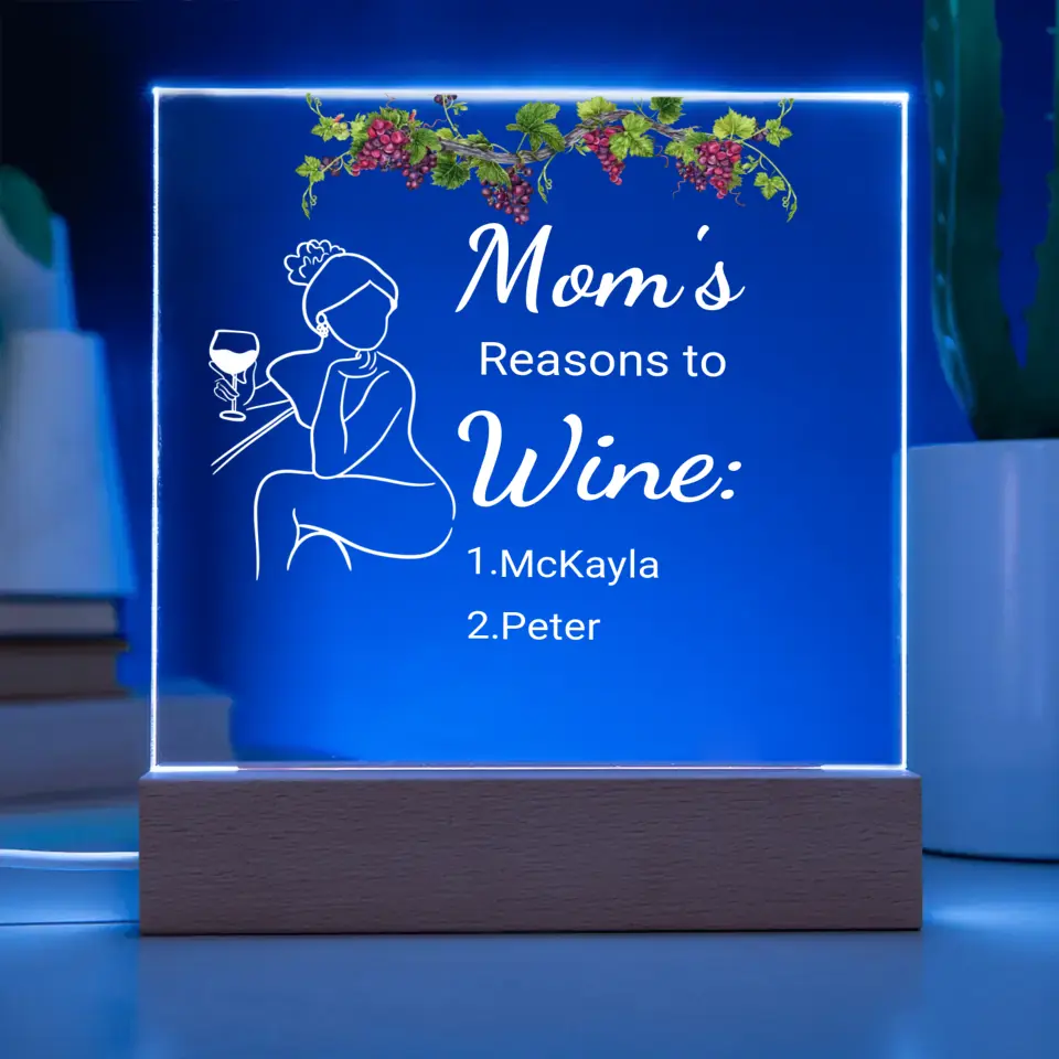 Mom's Reasons To Wine