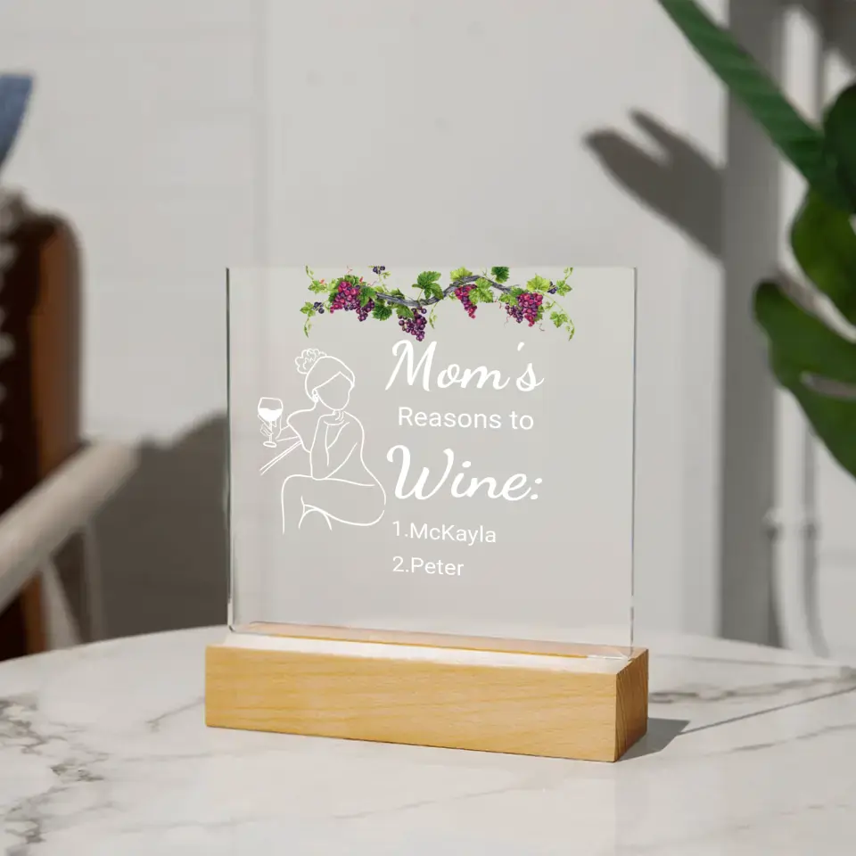 Mom's Reasons To Wine