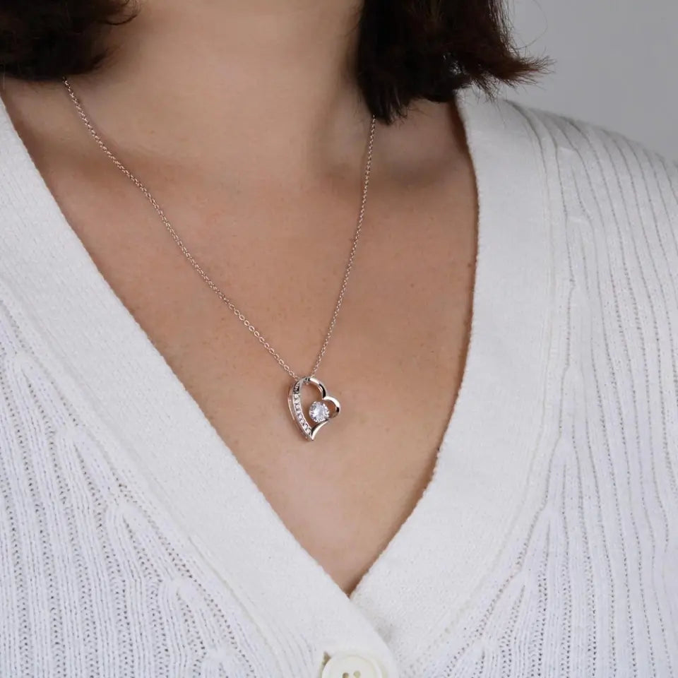 Maid Of Honor Or Bridesmaid Forever Love Necklace