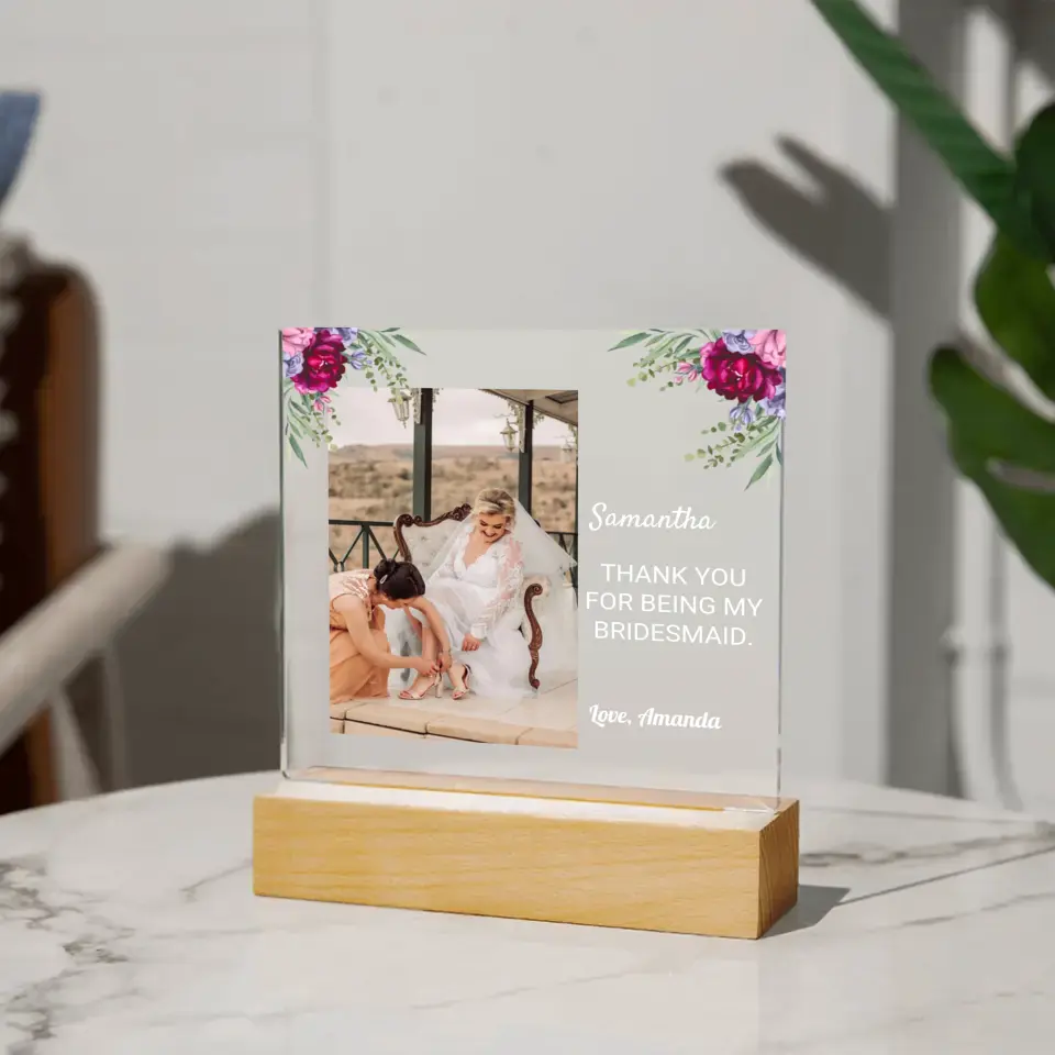 Thank You Bridesmaid Gift