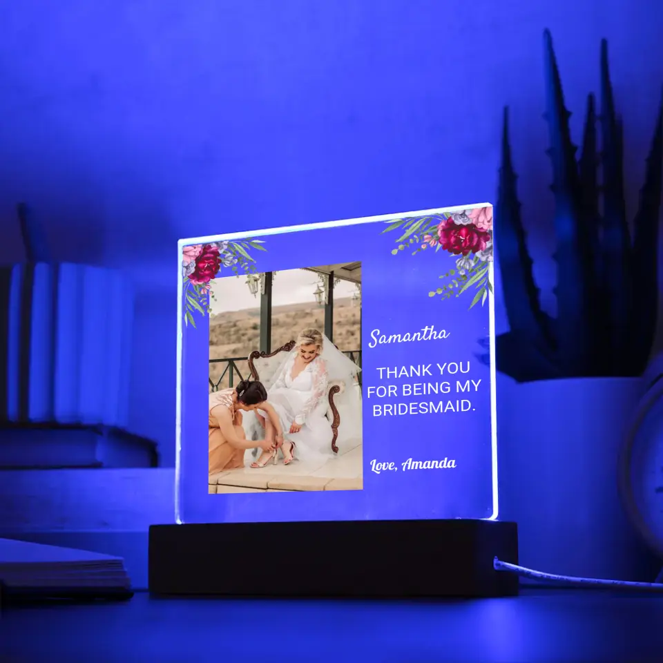 Thank You Bridesmaid Gift