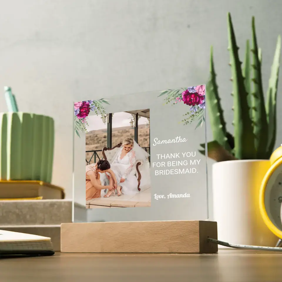 Thank You Bridesmaid Gift